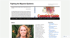 Desktop Screenshot of migraine-book.com